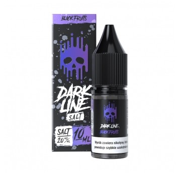 Liquid Dark Line Salt 10ml Black Fruits