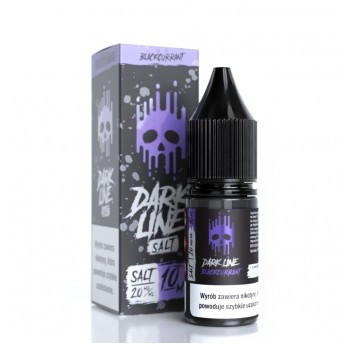 Liquid Dark Line Salt 10ml Blackcurrant
