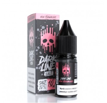Liquid Dark Line Salt 10ml Milk Strawberry