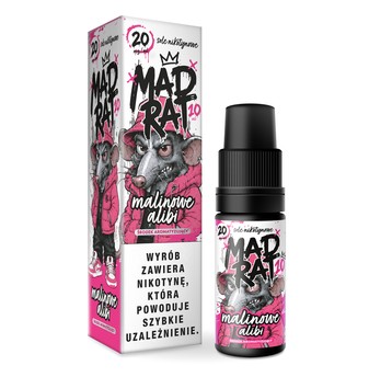 Liquid MadRat 10ml Malinowe Alibi 20mg