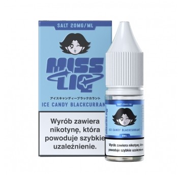 Liquid Miss Liq Salt 8ml Ice Candy Blackcurrant