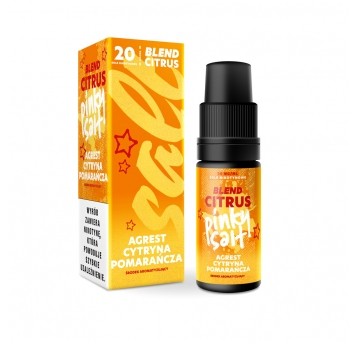 Liquid Pinky Salt 10ml Agrest Cytryna Pomarańcza