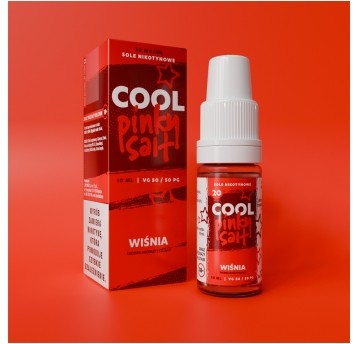 Liquid Pinky Salt Cool 10ml Wiśnia