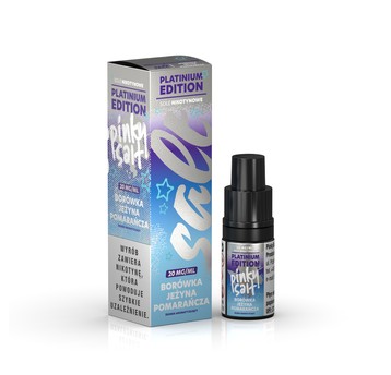 Liquid Platinium Salt 10ml Borówka Jeżyna Pomarańc