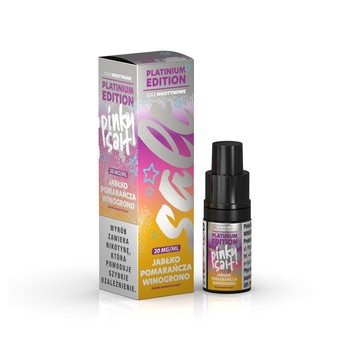 Liquid Platinium Salt 10ml Jabłko Pomarańcza Winog