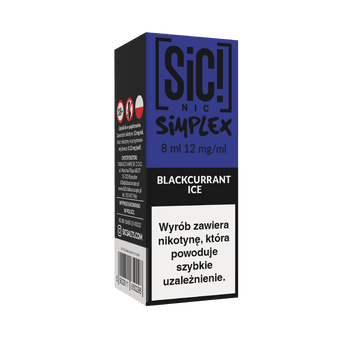 Liquid SIC! NIC 8ml Blackcurrant Ice 12mg