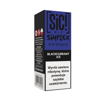Liquid SIC! NIC 8ml Blackcurrant Ice 18mg