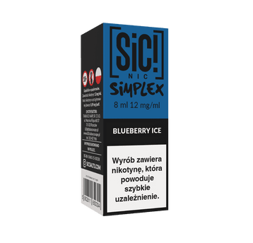 Liquid SIC! NIC 8ml Blueberry Ice 12mg