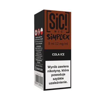 Liquid SIC! NIC 8ml Cola Ice 12mg