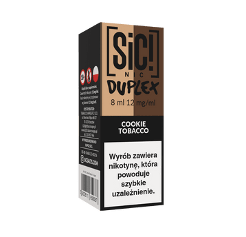 Liquid SIC! NIC 8ml Cookie Tobacco 12mg