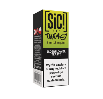 Liquid SIC! NIC 8ml Elderflower Tea Ice 18mg