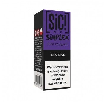 Liquid SiC! NIC 8ml Grape Ice 12mg