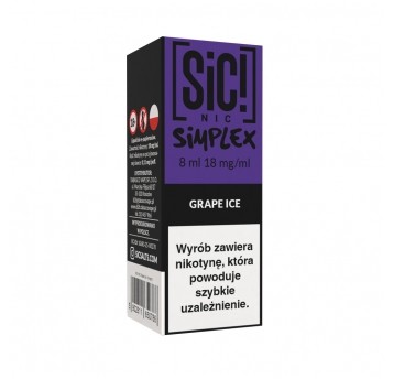 Liquid SiC! NIC 8ml Grape Ice 18mg