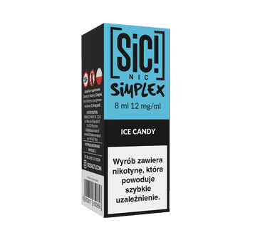 Liquid SIC! NIC 8ml Ice Candy 12mg