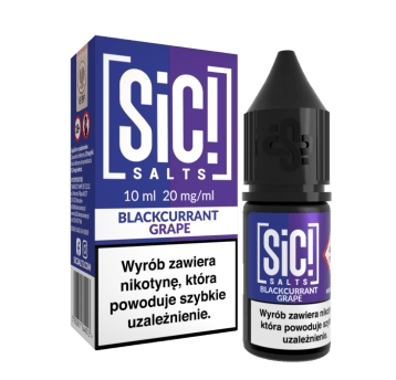 Liquid SiC! Salts 10ml Blackcurrant Grape 20mg