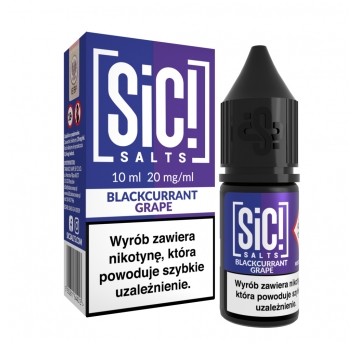 Liquid SiC! Salts 10ml Blackcurrant Grape 20mg