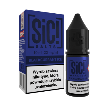 Liquid SiC! Salts 10ml Blackcurrant Ice 20mg