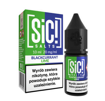 Liquid SiC! Salts 10ml Blackcurrant Lime 20mg