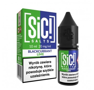 Liquid SiC! Salts 10ml Blackcurrant Lime 20mg