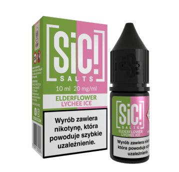 Liquid SiC! Salts 10ml Elderflower Lychee Ice 20mg