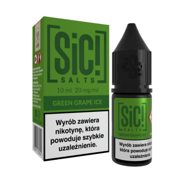 Liquid SiC! Salts 10ml Green Grape Ice 20mg