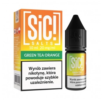 Liquid SiC! Salts 10ml Green Tea Orange 20mg