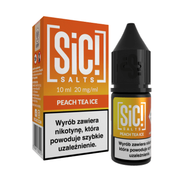 Liquid SiC! Salts 10ml Peach Tea Ice 20mg