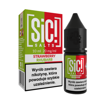 Liquid SiC! Salts 10ml Strawberry Rhubarb 20mg
