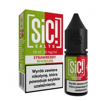 Liquid SiC! Salts 10ml Strawberry Rhubarb 20mg