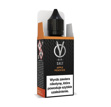 Liquid VBar Salt 10ml Apple Peach Ice 20mg