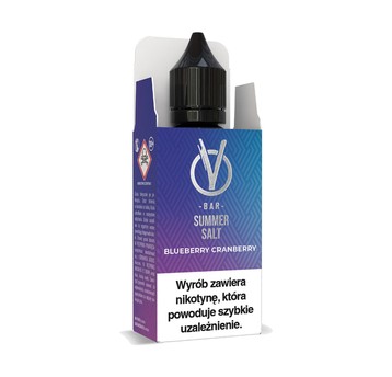 Liquid VBar Salt 10ml Blueberry Cranberry 20mg