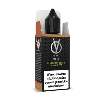 Liquid VBar Salt 10ml Blueberry Grape Bubble 20mg