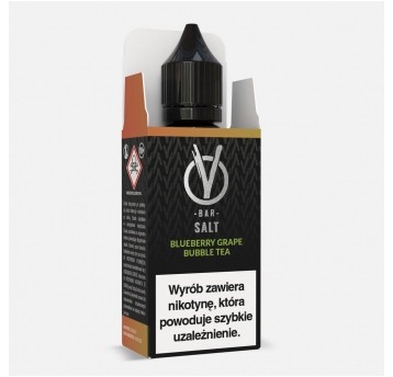 Liquid VBar Salt 10ml Blueberry Grape Bubble 20mg