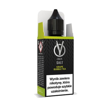 Liquid VBar Salt 10ml Grape Bubble Tea 20mg