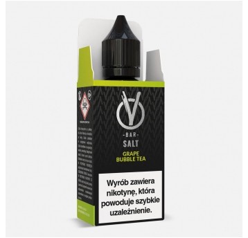 Liquid VBar Salt 10ml Grape Bubble Tea 20mg