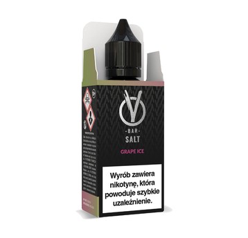 Liquid VBar Salt 10ml Grape Ice 20mg