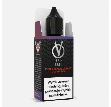 Liquid VBar Salt 10ml Lychee Blackcurrant Tea 20mg
