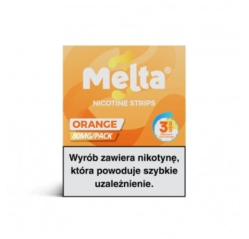 Listki nikotynowe Melta Orange