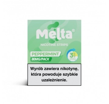 Listki nikotynowe Melta Pepermint