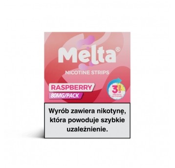 Listki nikotynowe Melta Raspberry