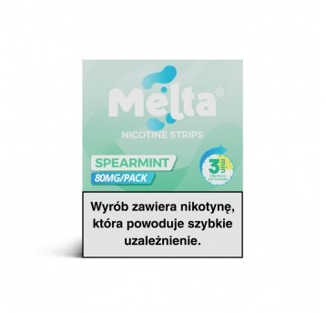 Listki nikotynowe Melta Spearmint