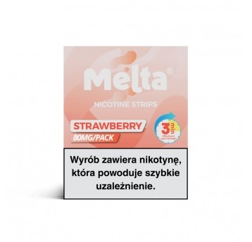 Listki nikotynowe Melta Strawberry
