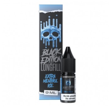 Longfill Dark Line Black 9ml Extra Menthol Ice