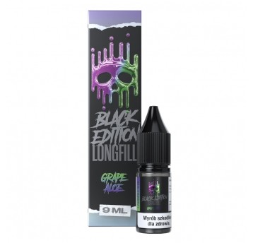 Longfill Dark Line Black 9ml Grape Aloe