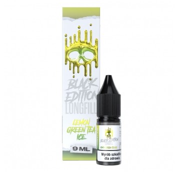 Longfill Dark Line Black 9ml Lemon Green Tea Ice
