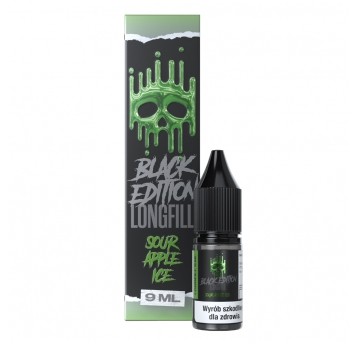 Longfill Dark Line Black 9ml Sour Apple Ice