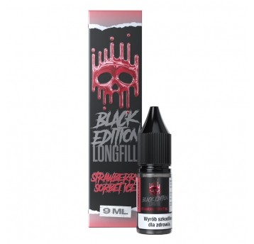 Longfill Dark Line Black 9ml Strawberry Sorbet Ice