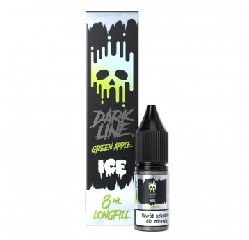 Longfill Dark Line Ice 8ml Green Apple