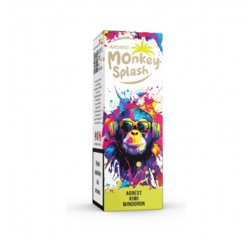 Monkey Splash Agrest Kiwi Winogrono 8ml