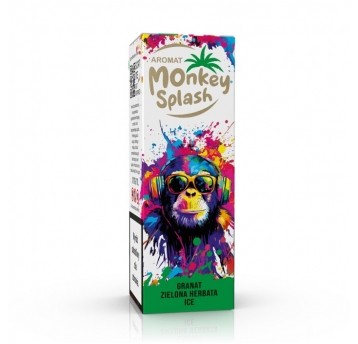 Monkey Splash Granat Zielona Herbata Ice 8ml